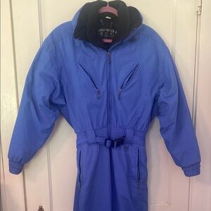 Obermeyer Women’s DuPont Thermolite Royal Blue Ski Jumpsuit